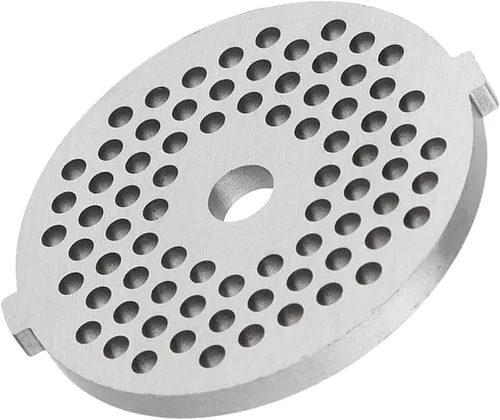 Vista 4 de Tbest Placa de repuesto para picadora de carne, cuchillo de disco con orificio para cocina