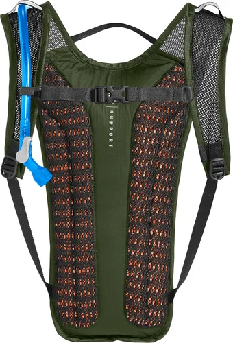 Vista 5 de CamelBak Paquete de hidratación para bicicleta ligera Rogue 70oz Gibraltar Navy/Negro