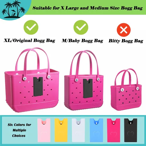 Vista 6 de Soporte de teléfono para bolsa Bogg, universal de plástico ABS duro, accesorios para bolsa original / bebé Bogg, también compatible con L/XL Simple