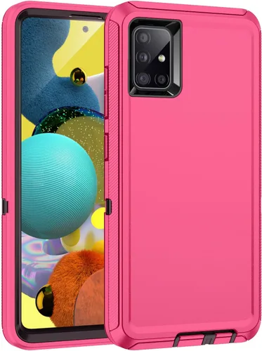 Vista 11 de Funda para Galaxy A51 5G, [sin protector de pantalla] a prueba de golpes, a prueba de caídas, a prueba de polvo, protección de 3 capas, resistente