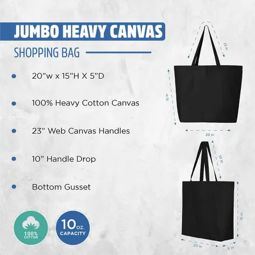 Vista 2 de shop4ever Bolsa de compras reutilizable con cinta de cáncer de mama con nombre de tu