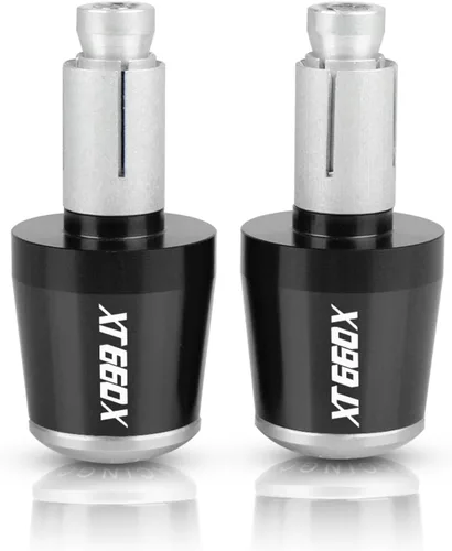 Vista 6 de Para XT660X 2004-2017 XT660 XT 660 X 660X 2005 7/8" 22MM Motocicletas Agarres Manillar Barra Extremo Tapón Tapón Perillas del manillar