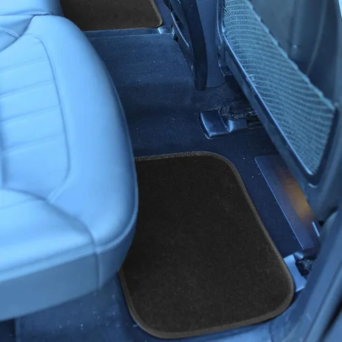 Vista 4 de FH Group F14501GRAY - Juego completo de alfombras para suelo de ajuste universal Negro