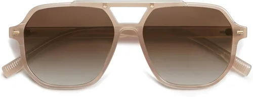 Vista 3 de SOJOS Gafas de sol polarizadas estilo aviador retro de moda para hombres y mujeres, estilo vintage de los años 70, marco cuadrado elegante SJ2283