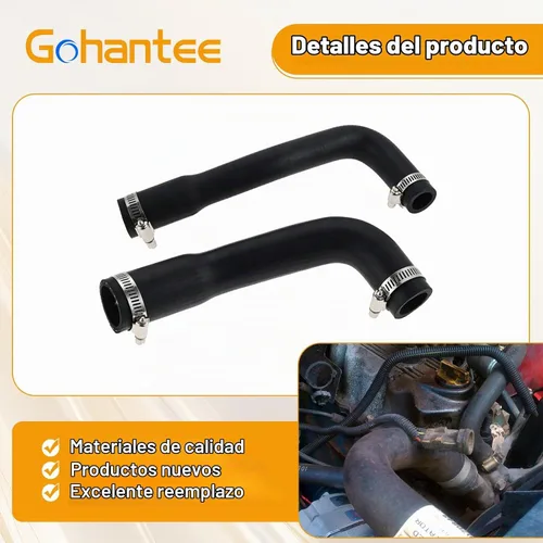 Vista 6 de gohantee Kit de Manguera de Relleno de Combustible y Manguera de Ventilación Compatible con Jeep Wrangler YJ 1987-1995 Tanque de Plástico de 20