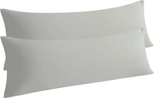Vista 62 de NTBAY Juego de 2 fundas de almohada estándar, paquete de 2 fundas de almohada de microfibra cepillada de 20x26, suaves, resistentes a las arrugas, a