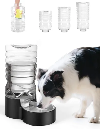 Vista 8 de Heouvo Dispensador de agua para gatos con gravedad de 1.3 galones