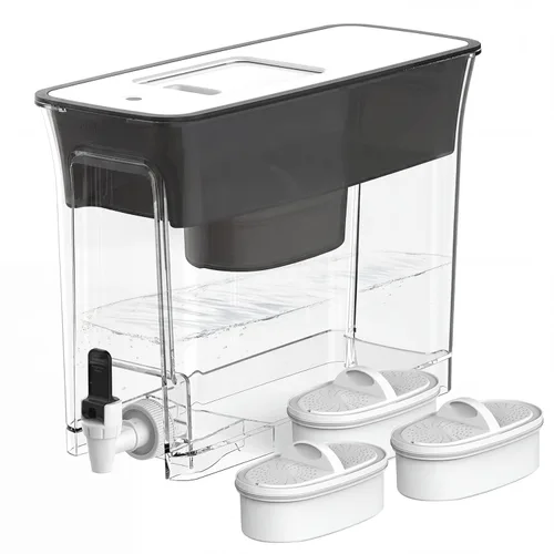 Vista 17 de Waterdrop WFD-02L Dispensador de filtro de agua de 35 tazas, reducción de Negro