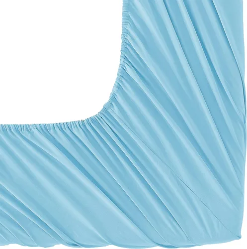 Vista 3 de Elegant Comfort Lujosa sábana bajera de 1500 hilos de calidad egipcia resistente a las arrugas, 1 pieza, elástico en todo el contorno, bolsillo