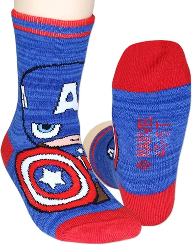 Vista 4 de Super Hero Adventures Spider-Man - Calcetines para niños pequeños, paquete de 6