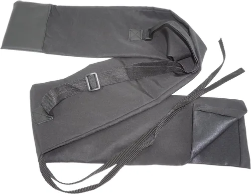 Vista 4 de Bolsa de transporte de espada con correa - Estuche de transporte de espada samurái de gran tamaño Katana Bokken Parte inferior de cuero con correa