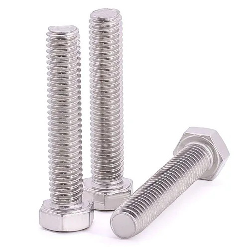 Vista 7 de Pernos de cabeza hexagonal M5-0.031 x 0.472 in (50 unidades), acero inoxidable 304 18/8, pernos de cabeza hexagonal resistentes y duraderos