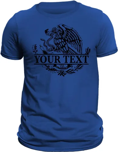 Vista 11 de Mexico Mexican Eagle Camiseta con opción de personalización - Playera Con Aguila De México Personalizable