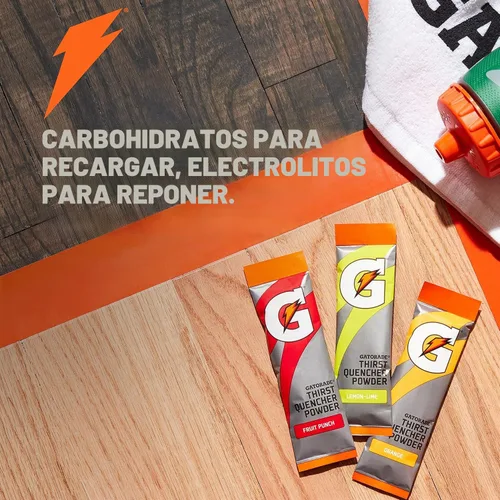 Vista 3 de Gatorade Thirst Quencher Powder - Paquete variado de 4 sabores, bolsas de 21 onzas (paquete de 32)