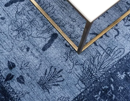 Vista 5 de Unique Loom La Jolla Collection - Alfombra de granja, contemporánea, botánica, tradicional, vintage