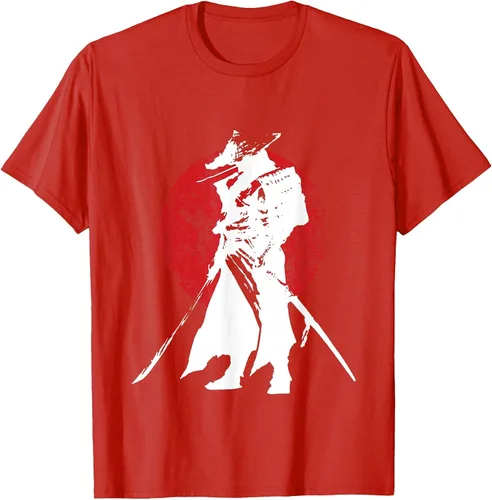 Vista 27 de Vintage Japanese Samurai Retro Bushido Warrior Japan Sword T-Shirt Asphalt Grey