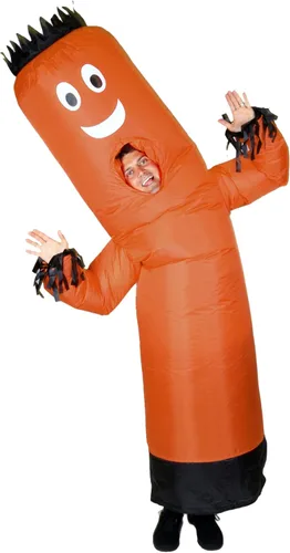 Vista 3 de LookOurWay Disfraz inflable de tubo de aire bailarín, para hombre