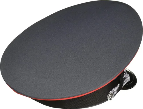 Vista 2 de Jacobson Hat Company Sombrero de capitán militar de lujo para hombre adulto