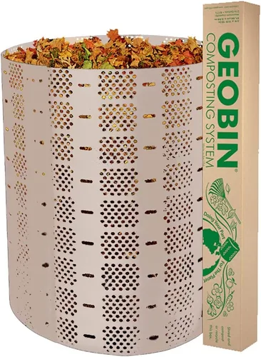 Vista 6 de Geobin Contenedor de compostaje – 246 galones, expandible, fácil de montar, fabricado en los Estados Unidos, compostador para exteriores y patio
