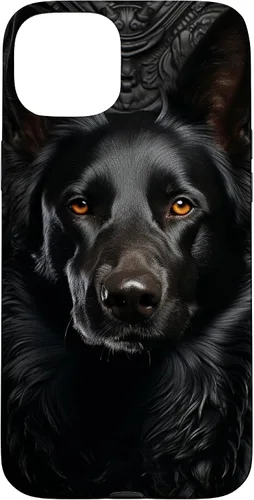 Vista 9 de Black German Shepherd Funda para iPhone 17