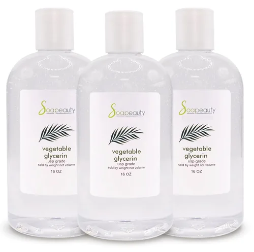 Vista 13 de Soapeauty Glicerina vegetal de grado USP Glicerina pura sin OMG para el cuidado de la piel, cuidado del cabello, fabricación de jabón