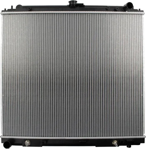 Vista 126 de TRQ Radiador de núcleo de aluminio de 1 fila Compatible con Subaru WRX STI 2.5L Turbo AWD 2015-2020