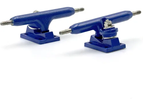 Vista 12 de A1 Pro Fingerboard Trucks 36 mm 34 mm 32 mm con nueva base y copa de pivote (32 mm Azul bebé)