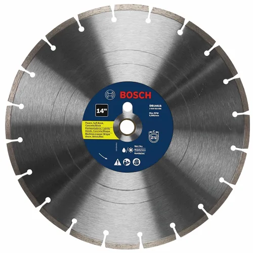 Vista 17 de Bosch DB441C Hoja de diamante de borde segmentado premium de 4 pulgadas para cortes ásperos universales