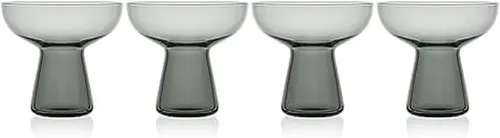 Vista 10 de Mikasa Phoebe Margarita - Juego de 4 vasos de cóctel, color ámbar