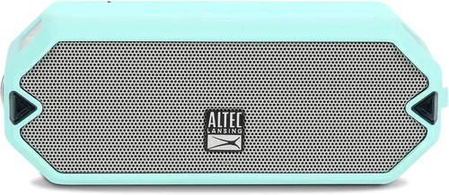 Vista 12 de Altec Lansing - Altavoz Bluetooth inalámbrico HydraJolt, altavoces portátiles impermeables con cargador de teléfono integrado y luces, todo a prueba