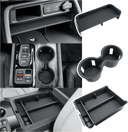 Vista 15 de BIBIBO Paquete de 2 para Organizador de Consola Central Honda Passport 2026, Bandeja Organizadora Central Honda Passport/Passport Híbrido 2026