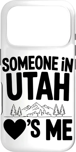 Vista 30 de Someone in Utah Loves Me Long Distance Family Case for iPhone 16