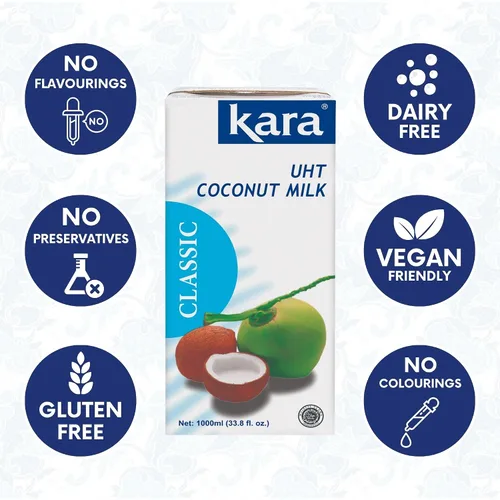 Vista 5 de Leche de coco clásica (UHT Natural) 13.5 fl oz (paquete de 6)