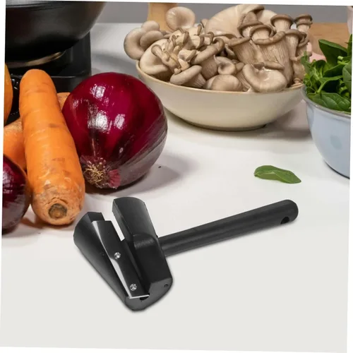 Vista 5 de KICHOUSE Afilador de verduras para hacer queso, herramientas de chef, rizadores, cortador de espaguetis vegetales, triturador de verduras