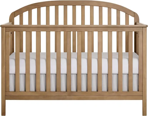 Vista 15 de Dream On Me Storybrooke - Cuna convertible con cajón de almacenamiento 5 en 1: se convierte en cama de día y tamaño matrimonial, altura ajustable