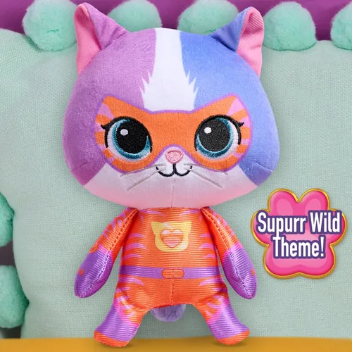 Vista 2 de Disney Jr Just Play SuperKitties - Animal de peluche pequeño