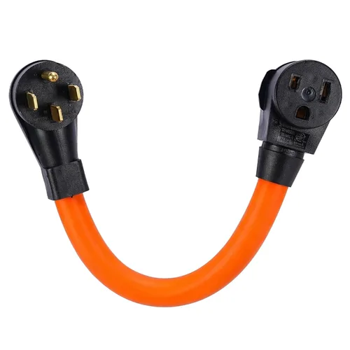 Vista 8 de Cable adaptador para soldador PLIS NEMA 14-30P a 6-50R Amarillo