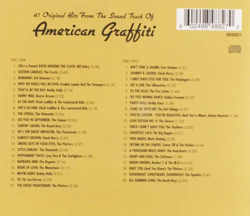 Vista 2 de American Graffiti 41 Original Hits from the Soundtrack
