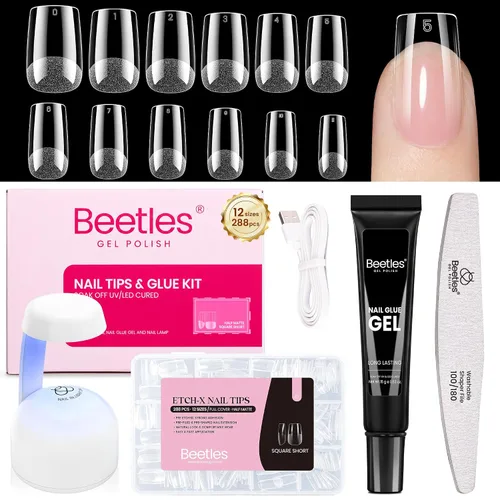 Vista 20 de Beetles - Kit de deshidratador de uñas de gel 9 en 1 para uñas acrílicas