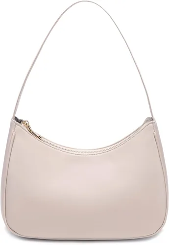 Vista 11 de CYHTWSDJ Bolsos de hombro para mujeres, lindo bolso tote tipo hobo con cierre de cremallera y mini cartera de mano Nailon Negro
