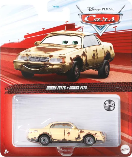Vista 4 de Disney Cars Metal Donna Pits - Vehículo fundido a presión
