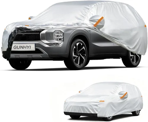 Vista 64 de GUNHYI - Funda para automóvil SUV de 7 capas, ajuste personalizado para BMW X1 (2010-2025), impermeable para todo tipo de clima, resistente