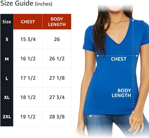 Vista 8 de Cool Golf - Camiseta con cuello en V para mujer, camiseta de moda, Blanco