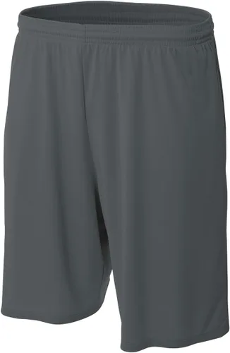 Vista 9 de A4 Pantalón corto con bolsillo para control de la humedad de 9" para hombre Granate