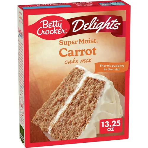 Vista 44 de Betty Crocker Delights Mezcla de pastel de vainilla francesa súper húmeda, 13.25 onzas