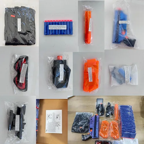 Vista 8 de Pistolas de juguete para niños de 8 a 12 años, rifle de francotirador de juguete eléctrico, francotirador automático de espuma realista con mira