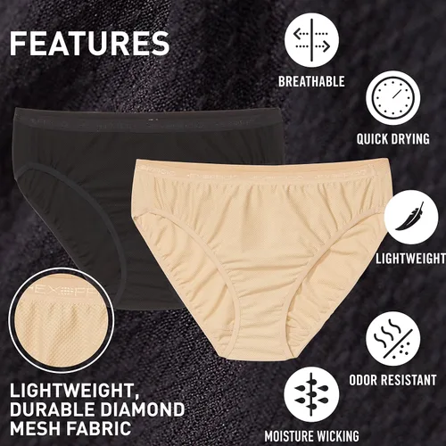Vista 3 de ExOfficio Give-N-Go - Calzones tipo bikini para mujer