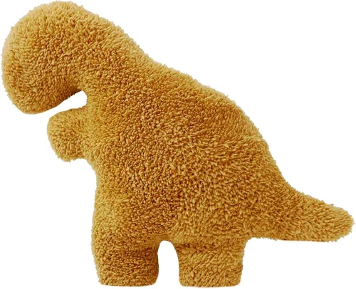 Vista 13 de Isaacalyx Almohada de pepita de dinosaurio, almohada suave de 16 pulgadas para regalos de cumpleaños, decoraciones de fiesta temática de dinosaurios