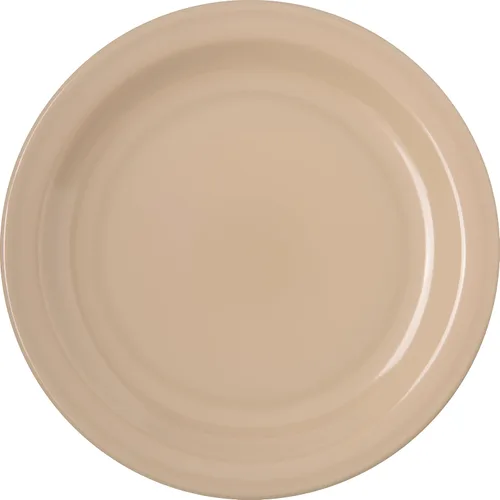 Vista 2 de Carlisle FoodService Products Dallas Ware - Plato de ensalada de plástico reutilizable con borde para bufés, hogar y restaurantes, melamina, 7.25