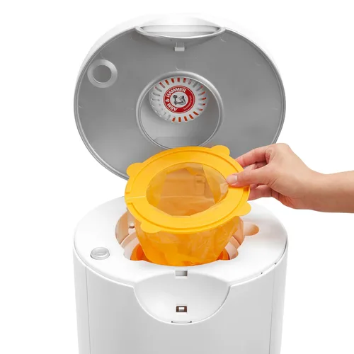 Vista 4 de Bolsas de recarga para cubeta de pañales Munchkin® Arm & Hammer Snap, Seal & Toss™, capacidad para hasta 180 pañales para recién nacidos, paquete